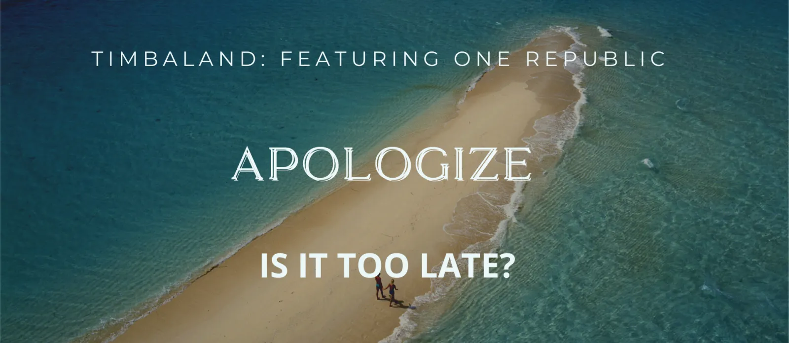 How To Apologize When You Think It Is Too Late