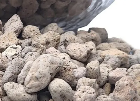 The air pockets in pumice help with air flow